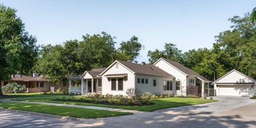 Image of a single-family custom home in Central Texas