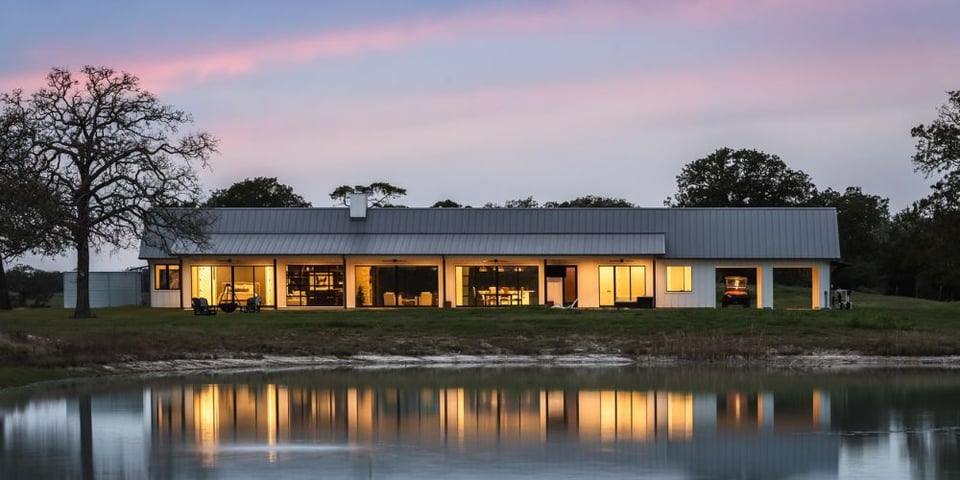 A single-family custom home located in Central Texas