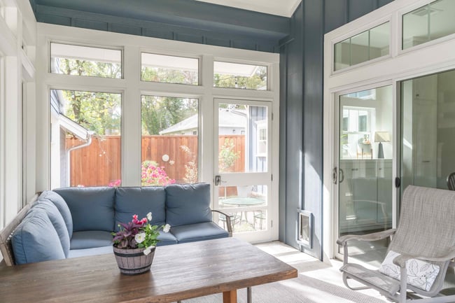 Sunroom in Central TX Home by J. Bryant Boyd