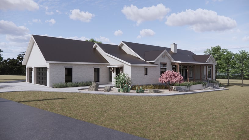 Front Approach Perspective