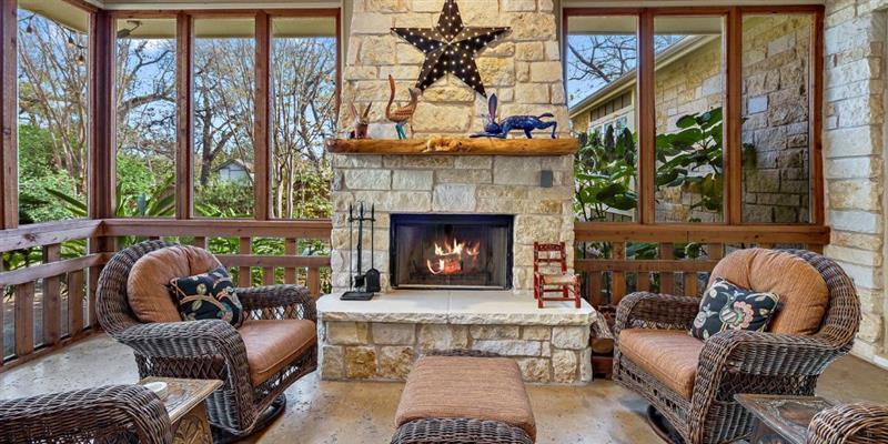 Hill Country Style Living Room