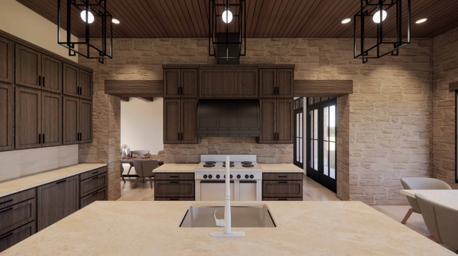 Custom kitchen rendering | J Bryant Boyd Custom kitchen rendering | J Bryant Boyd